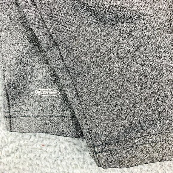 Reebok Jacket Mens Medium Gray Pullover Play Warm Athleisure Stretch 1/4 Zip Run - Picture 6 of 13